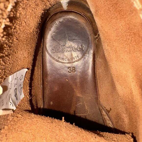 Duckfeet Faborg Cocoa Brown Leather Ankle Boots Women’s EU 38 US 7.5–8 - Picture 8 of 9